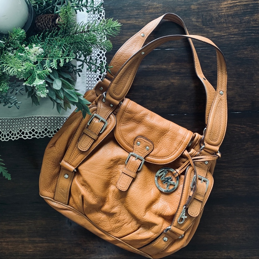 Michael Kors Hobo Satchel Leather Purse